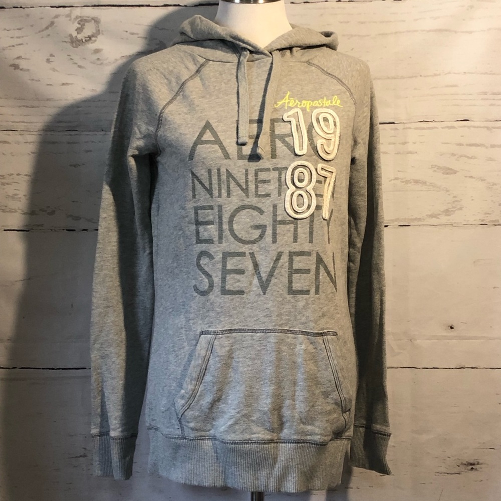 Aeropostale 1987 Graphics Pullover Hoodie